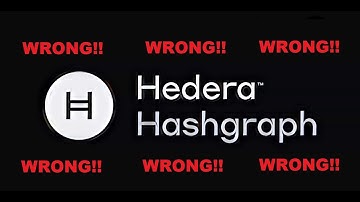 Why this video about Hedera Hashgraph and Hbar is WRONG!