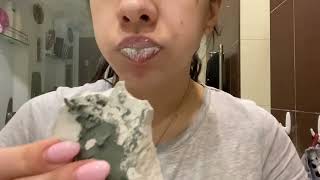 Вкусная ааста с кусочками глины для АСМР!Vkusnaya aasta s kusochkami gliny dlya ASMR!