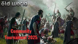 Siontific v Alcaras post game chat - Old World Community Tournament