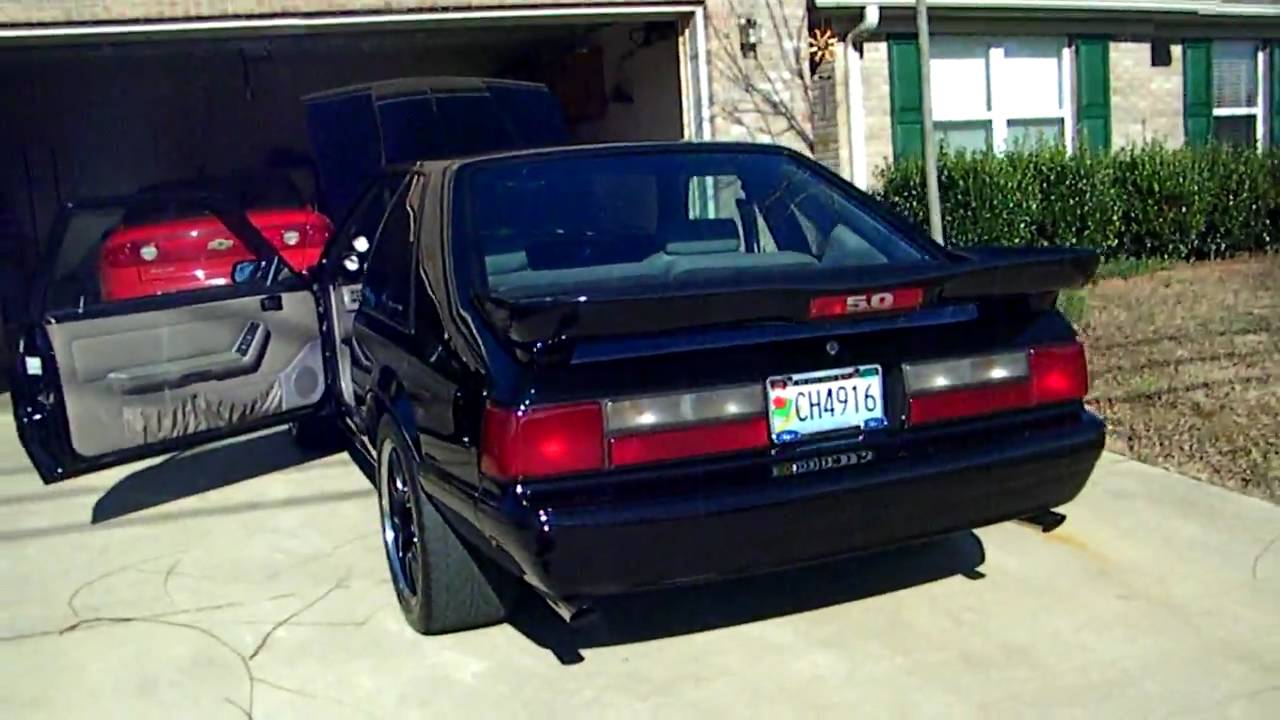 body fox ford 5.0 mustang Lx supercharged YouTube mustang  91  Kenne bell 5.0