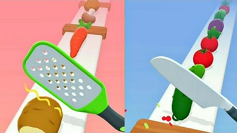 Perfect Slices ! Satisfying and Relaxing ASMR Slicing Game #7