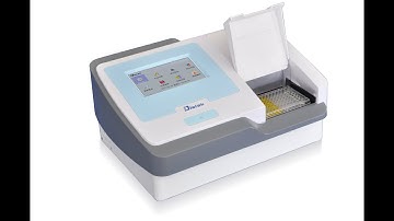 Diatek Elisa plate reader DR-200Bc unpacking and operating video