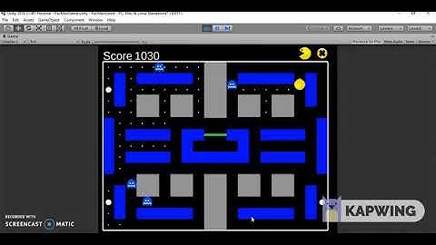 Pacman Game Development - Unity 2D