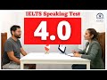 Ielts speaking test band score of 4 with feedback 2024