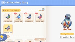 Heartopia | Suit Dove / Actor Dove Locations. Dreamlight Cinematics Bird  screenshot 1