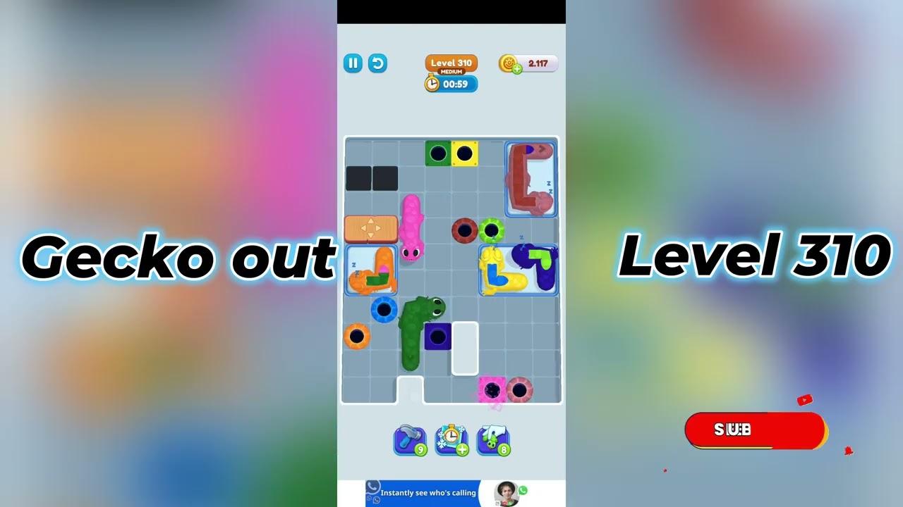 Gecko Out Level 310 Walkthrough 🧩 | Step-by-Step Puzzle Guide | SolutionGuruji