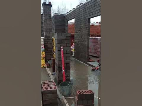 Облицовка полуторка и Двойной кирпич! - YouTube