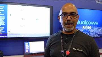Qualcomm ADAS and Cloud AI 100 demo at AWS re: Invent 2023