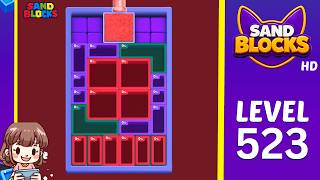 Sand Blocks Level 523 Solution Walkthrough