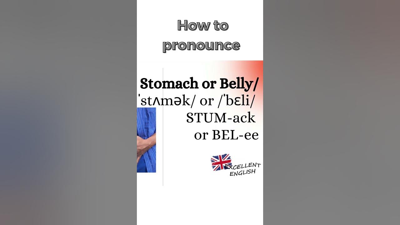 how-to-pronounce-stomach-youtube