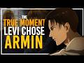 Why levi already chose armin before shiganshina  overanalyzing attack on titan  retrospective