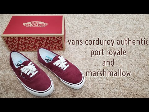 vans corduroy authentic