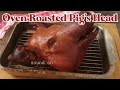 Ovenroasted pigs head  lechon ulo ng baboy