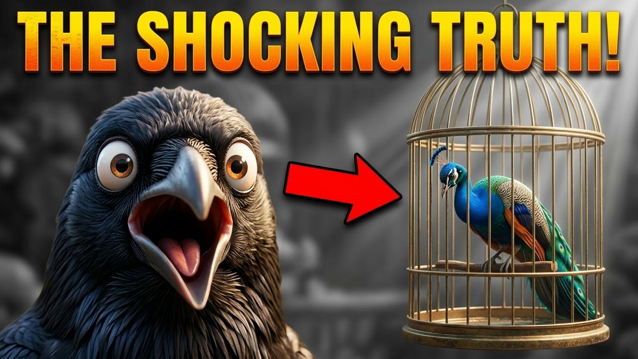 Почему ворон перестал сравнивать себя с другими | Моральные истории для детей | Английские рассказы