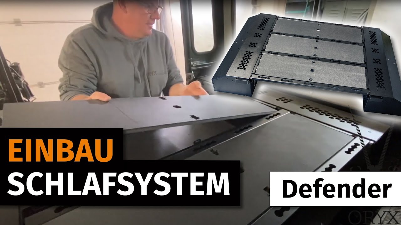 ORYX Solutions Schlafsystem für Defender 110