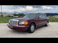 1991 Mercedes-Benz 560SEL - Walk Around & Cold Start