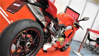 DUCATI PANIGALE V4 S ドゥカティ・パニガーレV4 S - 2018北海道モーターサイクルショウー【4K】