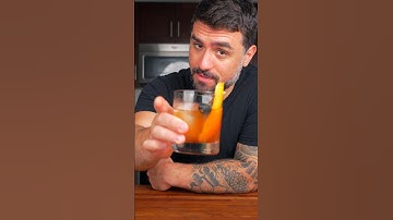 The Perfect Old Fashioned! #oldfashioned #cocktailrecipe #drinkrecipes