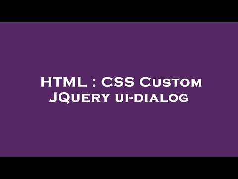 HTML : CSS