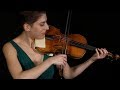 Bach: Partita No. 3 in E Major BWV 1006; Alana Youssefian, baroque violin 4K