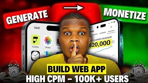 Build Ur AI Tool Website: Add AdMob, AdSense & Adsterra Ads - Free Traffic - High CPM 🚀