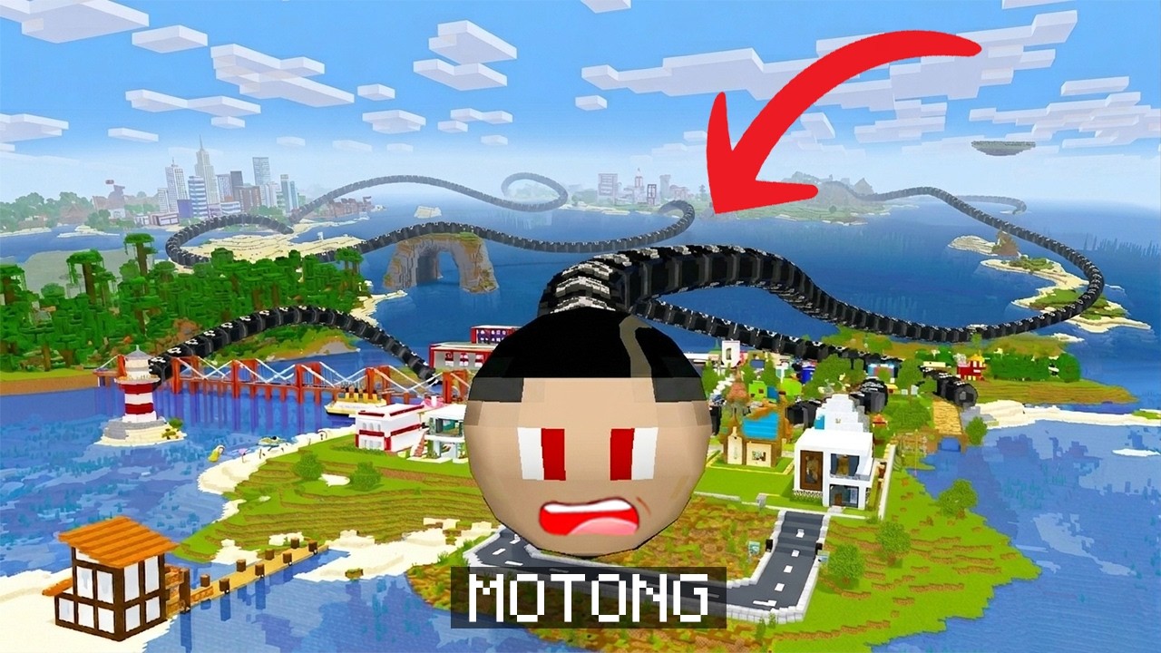 I Became the LONGEST SNAKE in Minecraft!