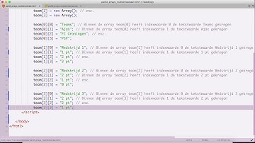 JavaScript array multidimensional