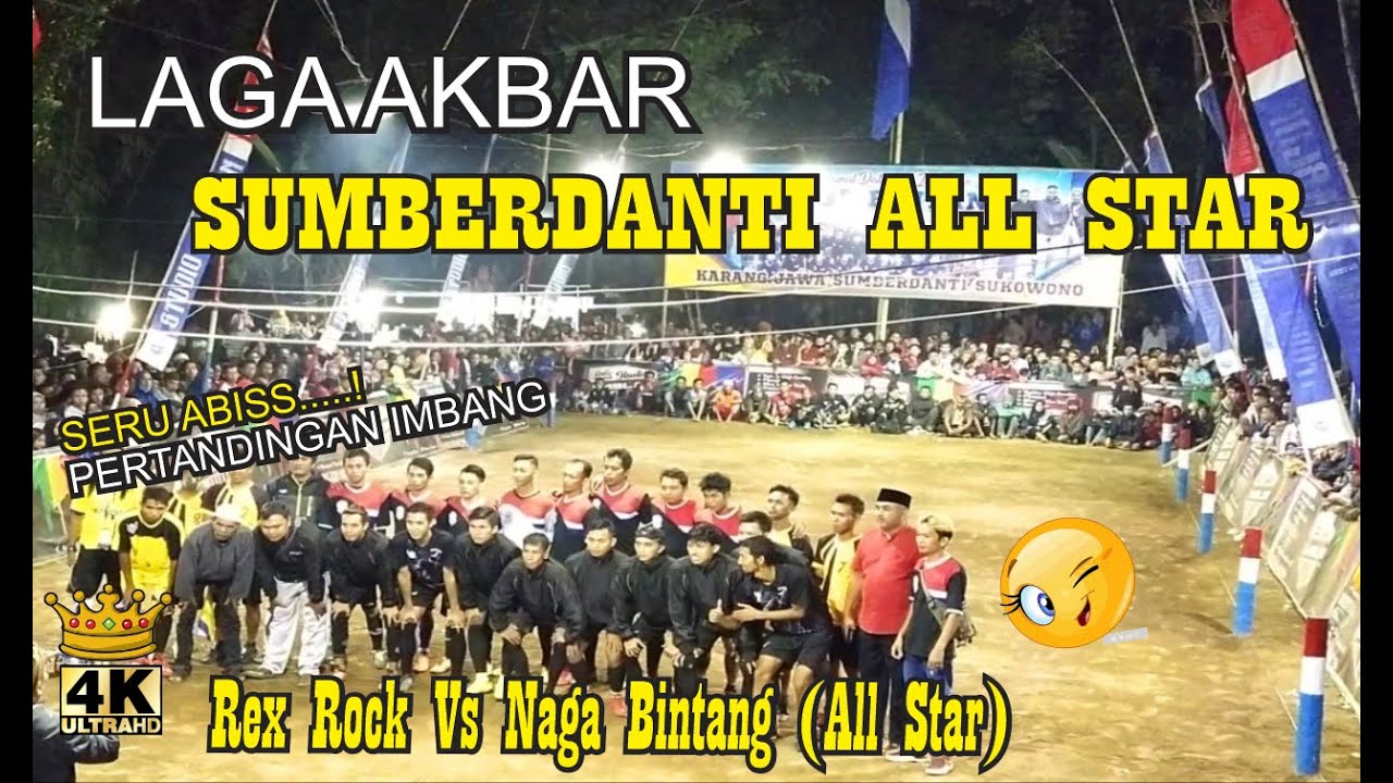 LAGA AKBAR SUMBERDANTI ALL STAR | gobak sodor | rex rox vs naga bintang | gobak sodor bondowoso