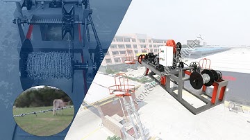 Automatic Barbed Wire Making Machine for Fence Wire