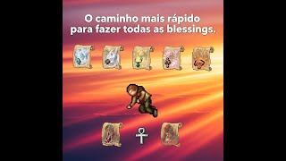 Tibia Blessings: Como/Onde fazer e o caminho mais rápido para todas!