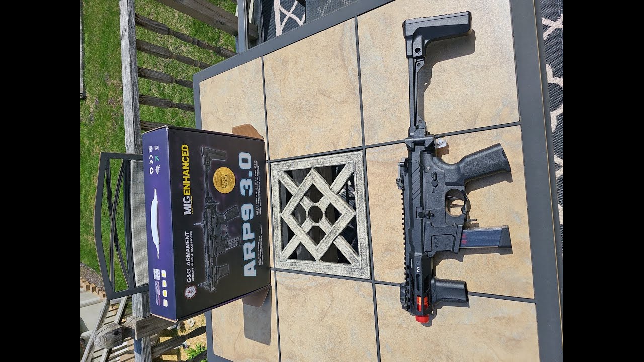 G&G ARP9 3.0-amped airsoft gameplay