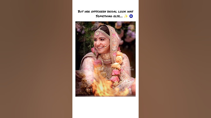 she settled a trend with her offscreen wedding 💍 🔥#viratkohli #anushkasharma #wedding #couple