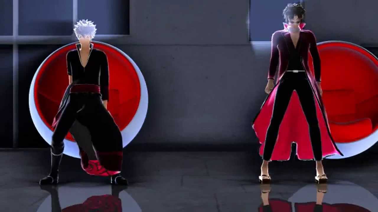 MMD銀魂 Mojya Maniacs【銀さんと辰馬】