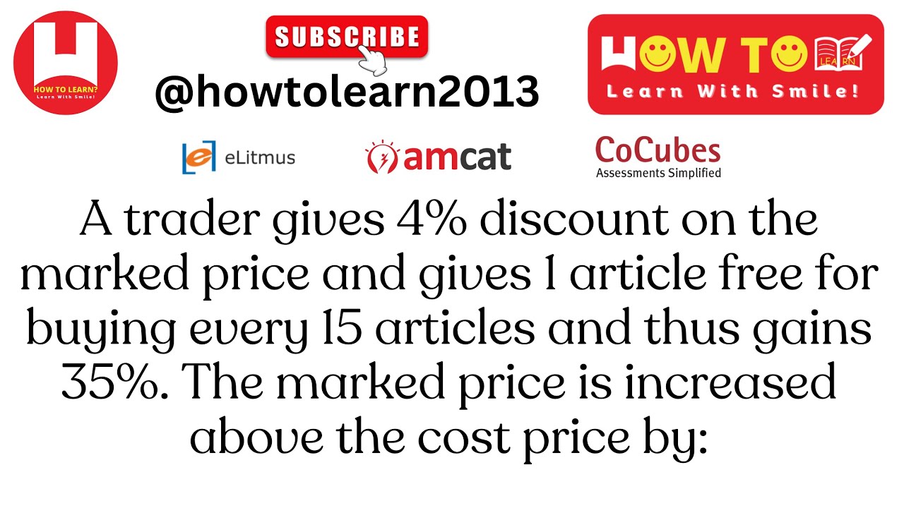 a-trader-gives-4-discount-on-the-marked-price-and-gives-1-article-free