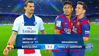 Zlatan Ibrahimovic Will Never Forget this Humiliating Performance by Lionel Messi & Neymar Jr