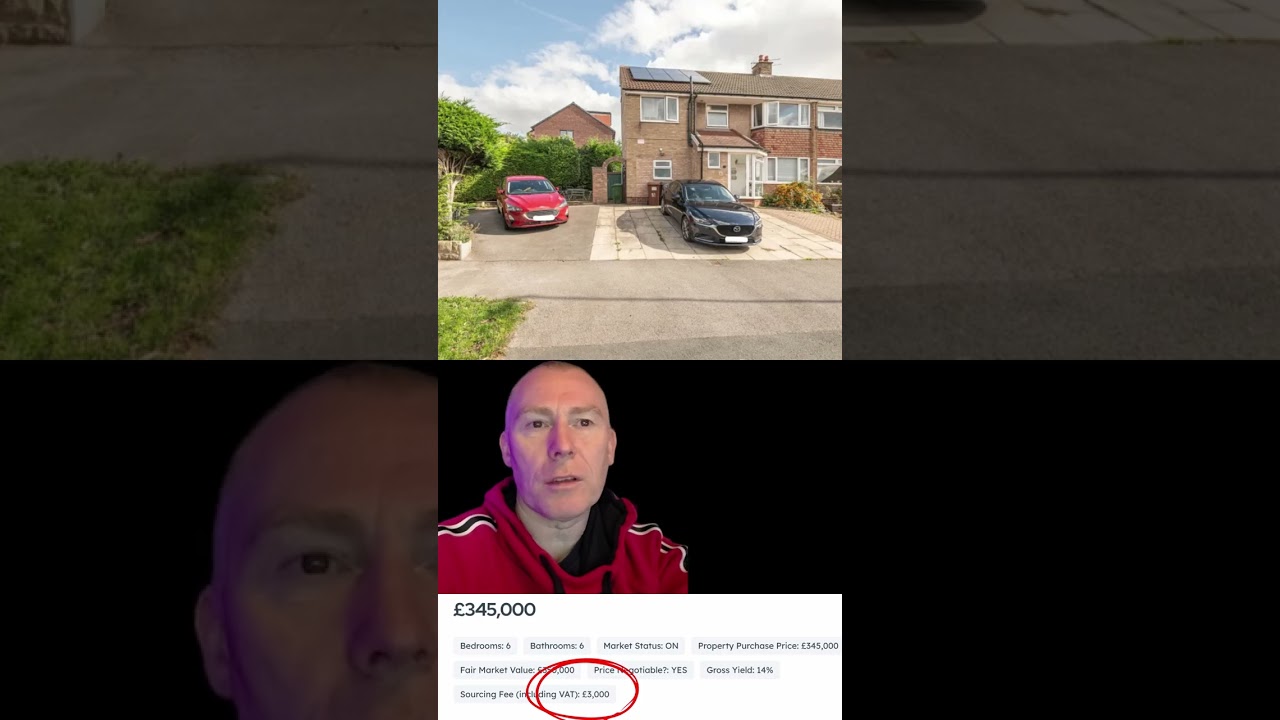 How Property Sourcers Will Make £3,000 on This Deal in Leeds HMO for £345,000 / Sourcing Fee £3,000!
