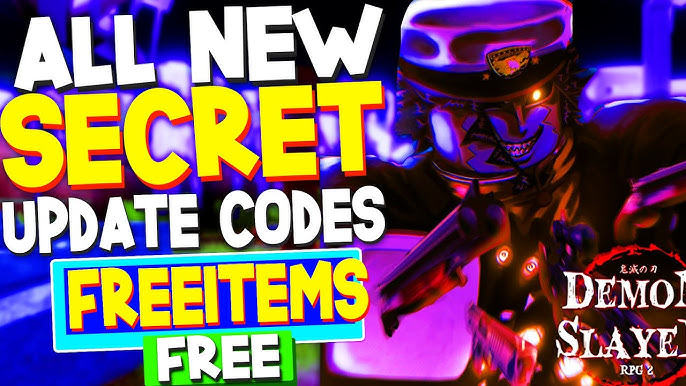 NEW CODES [✨CODES✨] Demon Slayer RPG 2, Roblox GAME, ALL SECRET