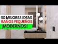 🚿 DECORACIÓN de BAÑOS PEQUEÑOS y Económicos. MODERNOS 😍 IDEAS Decorar Baño Pequeño Antiguo SIN OBRAS