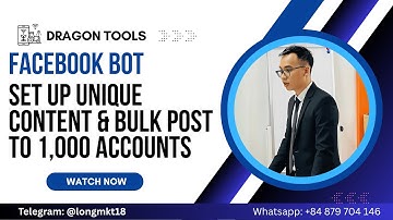 How to Quickly Set Up Unique Content & Bulk Post to 1,000 Facebook Accounts