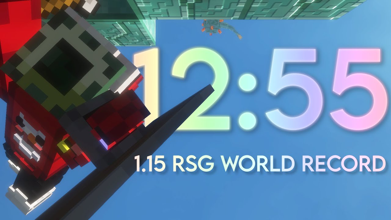 [WR] Minecraft 1.15 rsg in 12:55 - YouTube