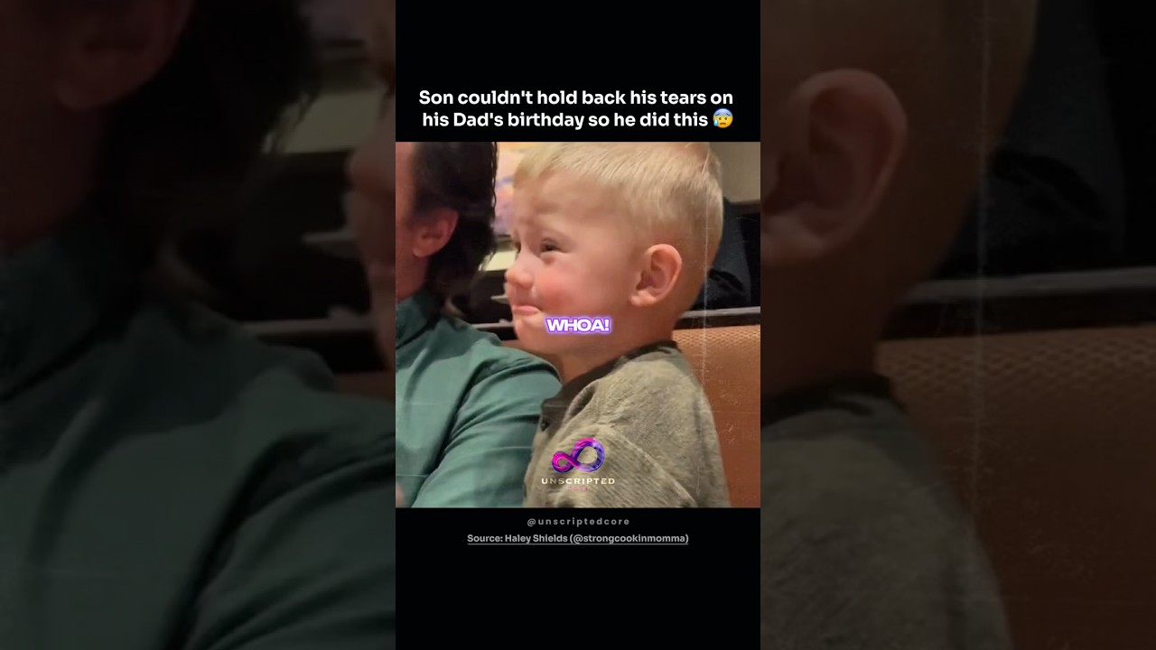 He feels emotions so deeply🥹 