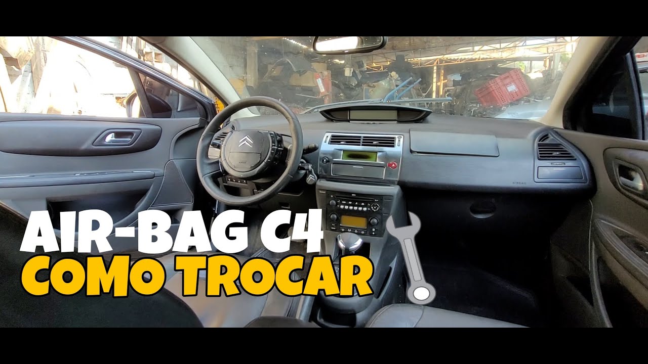 Como desmontar Air-bag Citroen C4 # Parte 1