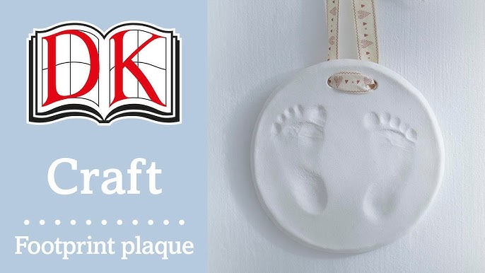 Simple DIY Gift Idea: Baby Footprint Keepsake Using Flour – Bubzi Co