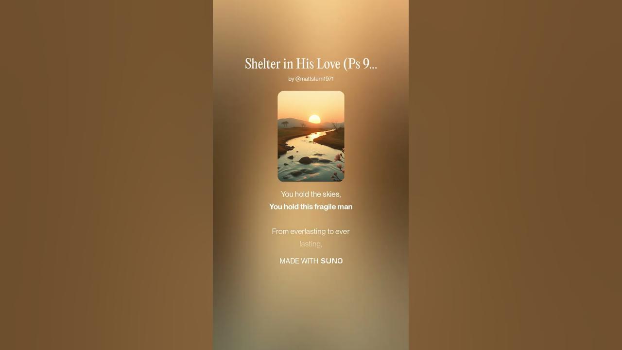 Shelter in His Love | House of Bread Music Shelter in His Love | House of Bread Music