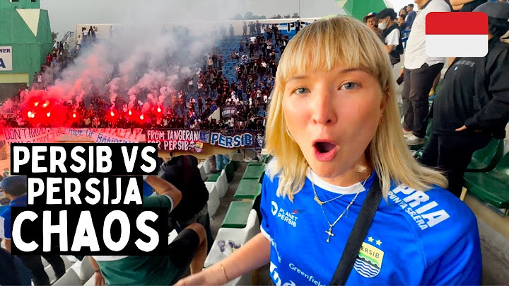 Our Shocking First Time at PERSIB vs PERSIJA in Bandung, Indonesia 🇮🇩 (EXTREME)