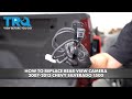 How to Replace Rear View Camera 2007-2013 Chevrolet Silverado 1500