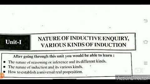 Logic and Philosophy (Class 12) Unit 1 - Deduction and Induction, Part 1