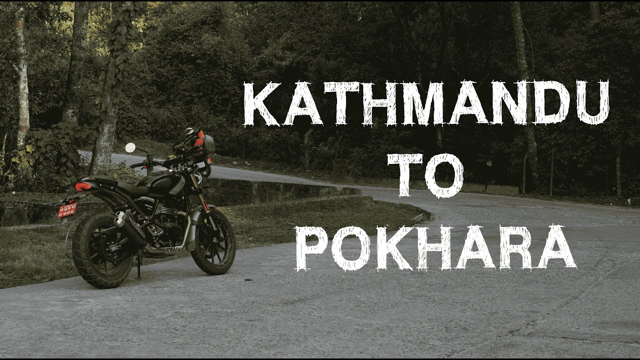 Triumph Scrambler 400x Ride to Pokhara
