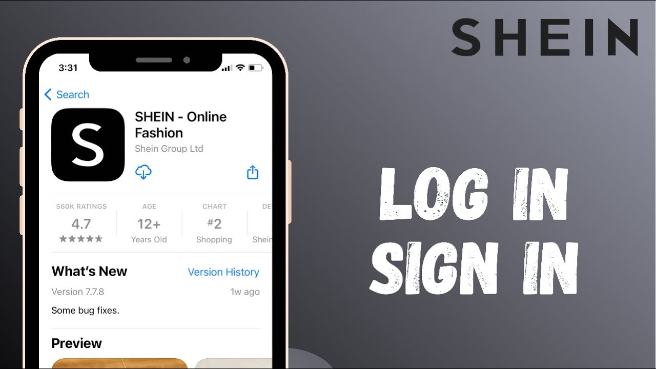 How To Login To Shein Account Shein App Sign In 2021 YouTube