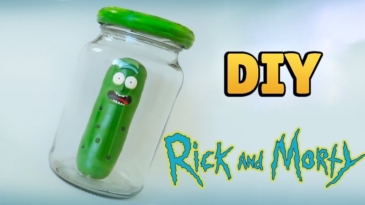 DIY: Como Fazer um Pickle Rick (Rick and Morty)